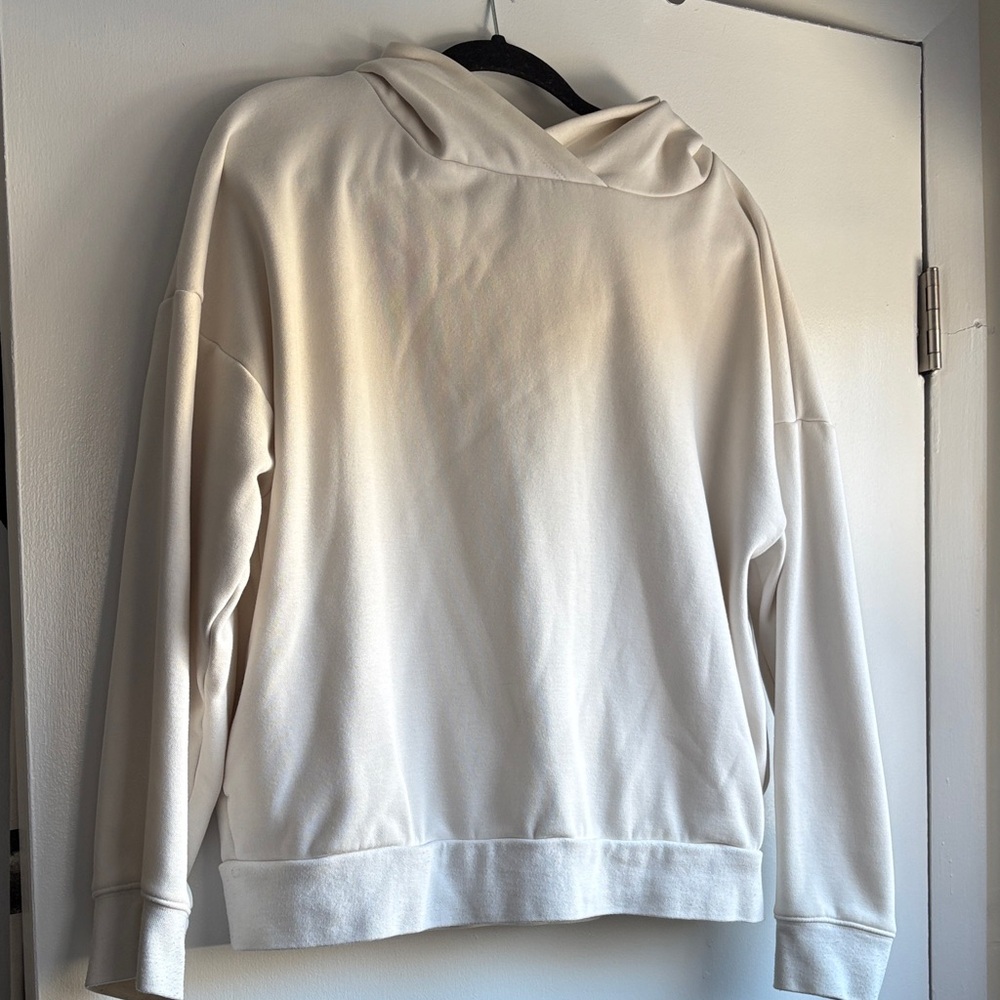 Fabletics Women's Cream Hoodie